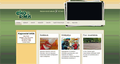 Desktop Screenshot of ekoparketterem.hu